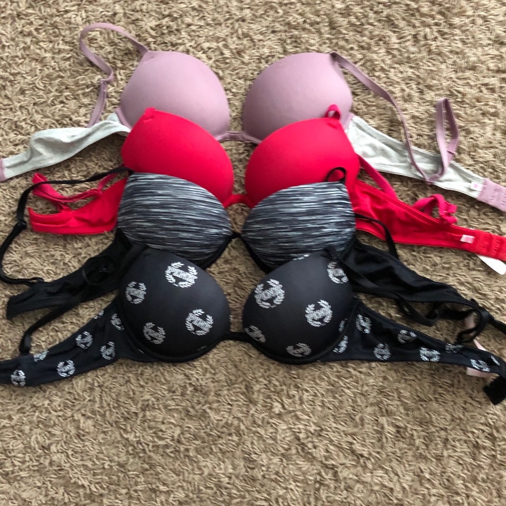 VS PINK bras 34A